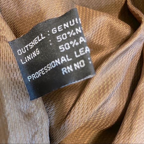 Genuine LAMB Leather Jacket - Picture 14 of 15